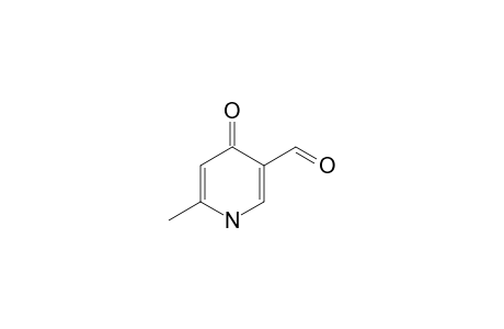4-keto-6-methyl-1H-pyridine-3-carbaldehyde