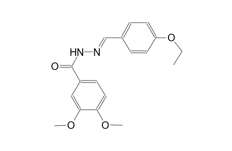 N'-[(E)-(4-ethoxyphenyl)methylidene]-3,4-dimethoxybenzohydrazide
