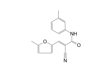 2-propenamide, 2-cyano-3-(5-methyl-2-furanyl)-N-(3-methylphenyl)-,(2E)-