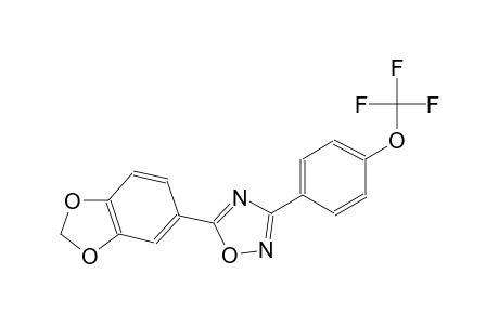 1,2,4-oxadiazole, 5-(1,3-benzodioxol-5-yl)-3-[4-(trifluoromethoxy)phenyl]-