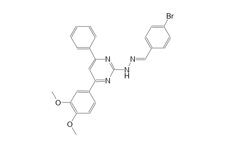 4-bromobenzaldehyde [4-(3,4-dimethoxyphenyl)-6-phenyl-2-pyrimidinyl]hydrazone