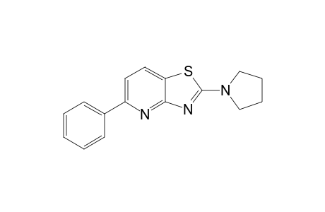 5-(Phenyl)-2-(pyrrolidino)thiazolo[4,5-b]pyridine