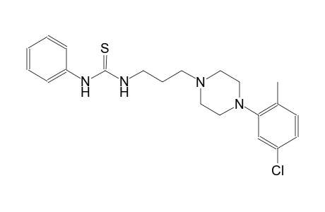 thiourea, N-[3-[4-(5-chloro-2-methylphenyl)-1-piperazinyl]propyl]-N'-phenyl-