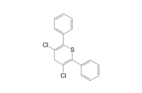 4H-thiopyran, 3,5-dichloro-2,6-diphenyl-
