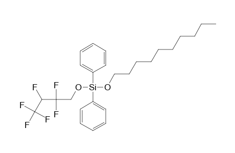 Silane, diphenyldecyloxy(2,2,3,4,4,4-hexafluorobutoxy)-