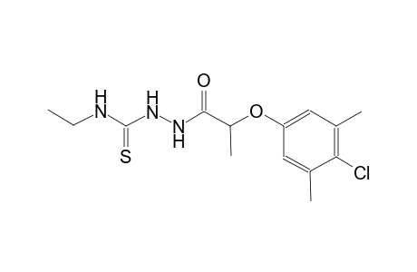 2-[2-(4-chloro-3,5-dimethylphenoxy)propanoyl]-N-ethylhydrazinecarbothioamide