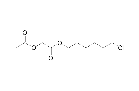 Acetoxyacetic acid, 6-chlorohexyl ester