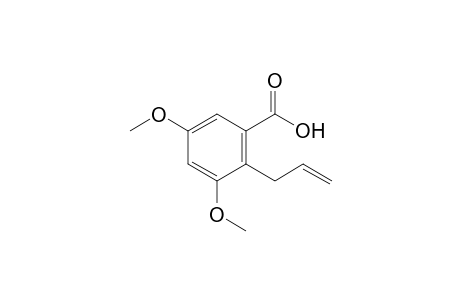 2-allyl-3,5-dimethoxybenzoic acid