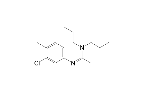 Ethanimidamide, N'-(3-chloro-4-methylphenyl)-N,N-dipropyl-
