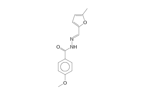 4-Methoxy-N'-[(E)-(5-methyl-2-furyl)methylidene]benzohydrazide