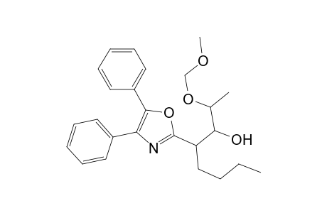 2-(1-n-Butyl-2-hydroxy-3-methoxymethoxybutyl)-4,5-diphenyloxazole