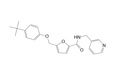 5-[(4-tert-butylphenoxy)methyl]-N-(3-pyridinylmethyl)-2-furamide