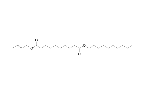 Sebacic acid, but-2-enyl decyl ester