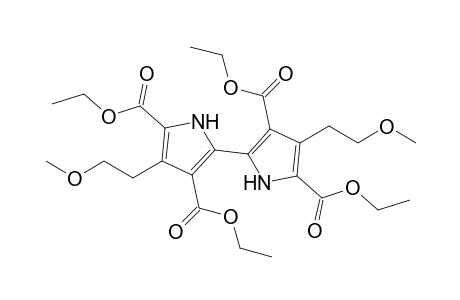 5-[3,5-bis(ethoxycarbonyl)-4-(2-methoxyethyl)-1H-pyrrol-2-yl]-3-(2-methoxyethyl)-1H-pyrrole-2,4-dicarboxylic acid diethyl ester