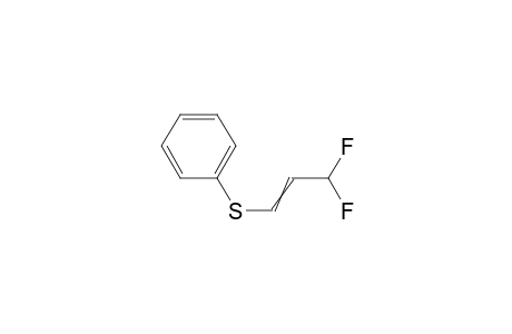 beta-(Difluoromethyl)vinyl phenyl sulfide