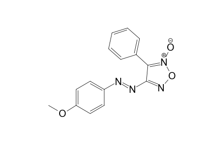 4-[(4'-Methoxyphenyl)azo]-3-phenylfuroxan