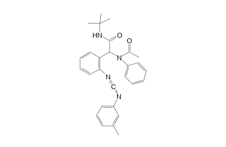 N-[2-(N''-(3-Methylphenyl)isocyano)phenyl]-N'-(-t-butylcarbamoyl)methyl]-N-phenylbenzamide