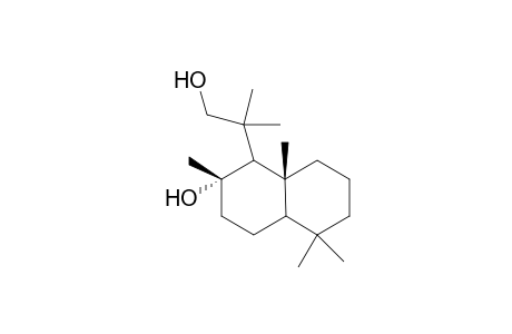 (-)-perhydro-1-(2-hydroxy-1,1-dimethyl)-2.beta.,5,5,8a.beta.-tetramethyl-trans-2.alpha.-naphtol