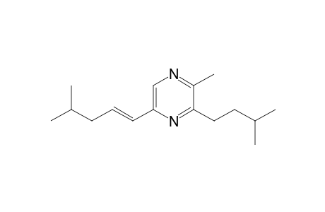 2-Methyl-3-isopentyl-5-(4-methylpent-1-enyl)pyrazine