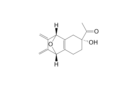 (1R,4R,8S)-2,7-Dehydro-4-hydroxy-9,10-dimethylidene-11-oxa-4-tricyclo[6.2.1,0(2,7)]undecyl methyl ketone