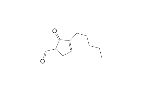 3-Cyclopentene-1-carboxaldehyde, 2-oxo-3-pentyl-