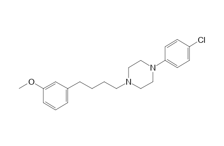 1-(4-Chlorophenyl)-4-[4-(3-methoxyphenyl)butyl]piperazine
