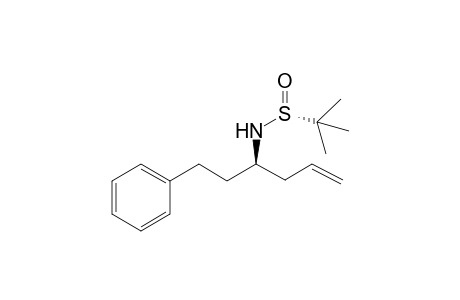 (3R,RS)-N-tert-Bututanesulfinyl-1-phenylhex-5-en-3-amine