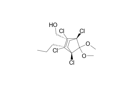 [(1S,4R,5R,6R)-1,2,3,4-tetrachloro-7,7-dimethoxy-6-propyl-5-bicyclo[2.2.1]hept-2-enyl]methanol