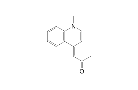 (1E)-1-(1-methyl-4-quinolinylidene)-2-propanone