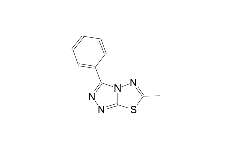 6-Methyl-3-phenyl-s-triazolo[3,4-b][1,3,4]thiadiazole