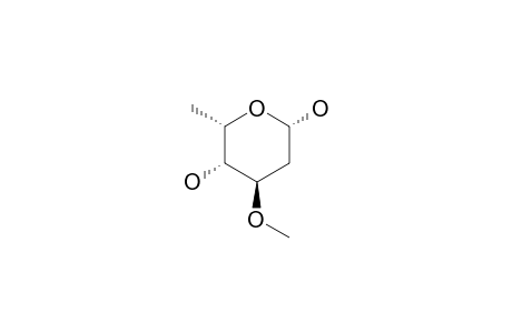 2,6-DIDEOXY-3-O-METHYL-L-XYLO-HEXOSE;L-SARMENTOSE;BETA-PYRANOSE