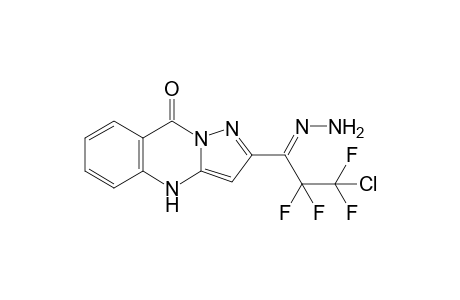 2-(3-Chloro-2,2,3,3-tetrafluoro-1-hydrazono-propyl)-4H-pyrazolo[5,1-b]quinazolin-9-one