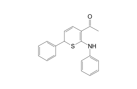 1-(6-Phenyl-2-phenylamino-6H-thiopyran-3-yl)ethanone