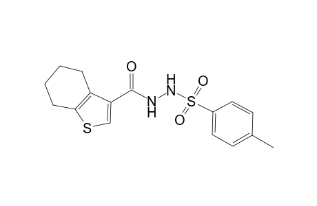 Benzothiophene-3-carbohydrazide, 4,5,6,7-tetrahydro-N2-(4-tolylsulfonyl)-