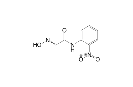 Glyoxylanilide, 2'-nitro-, 2-oxime