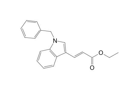 (E)-3-(1-benzylindol-3-yl)acrylic acid ethyl ester