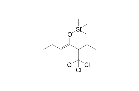 Z-5-Trichloromethyl-4-trimethylsilyloxy-3-heptene