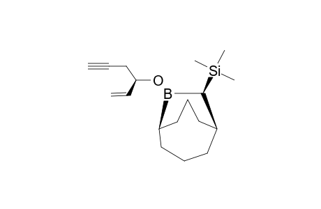 (10-R)-B-((3-S)-HEX-1-EN-5-YN-3-OXY)-10-TRIMETHYLSILYL-9-BORABICYCLO-[3.3.2]-DECANE