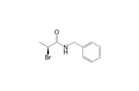(2S)-2-bromanyl-N-(phenylmethyl)propanamide