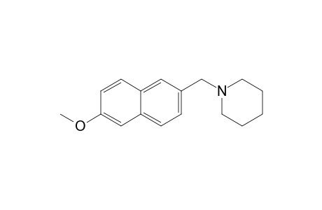 1-[(6-Methoxynaphthalen-2-yl)methyl]piperidine
