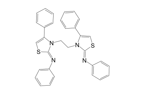 1,2-Bis-[4-phenyl-2-(phenylimino)-1,3-thiazolidin-3-yl]-ethane