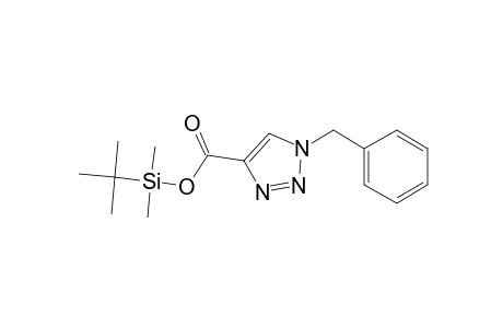 1-Benzyl-1H-1,2,3-triazole-4-carboxylic acid, tert-butyldimethylsilyl ester