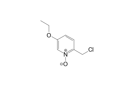 2-(Chloromethyl)-5-ethoxypyridine 1-oxide