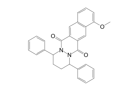 1,4-DIPHENYL-8-METHOXY-6,13-DIOXO-1,2,3,4,6,13-HEXAHYDRO-BENZO-[G]-PYRIDAZINE-[1.2-B]-PHTHALAZINE