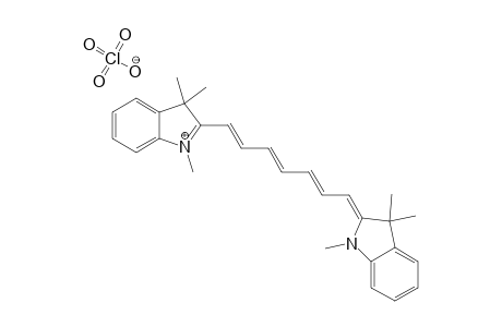 1,3,3-trimethyl-2-[(1E,3E,5E,7Z)-7-(1,3,3-trimethylindol-2-ylidene)hepta-1,3,5-trienyl]indol-1-ium perchlorate