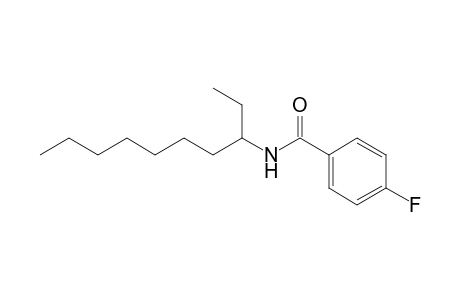 N-(decan-3-yl)-4-fluorobenzamide