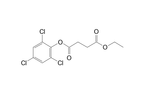 Succinic acid, ethyl 2,4,6-trichlorophenyl ester