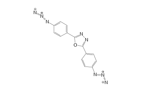 1,3,4-oxadiazole, 2,5-bis(4-azidophenyl)-