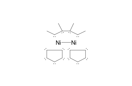 Bis(cyclopentadienyl-nickel)-.eta.-4-3,4-dimethyl-2,4-hexadiene