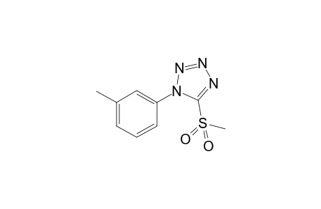 1-(3-Methylphenyl)-5-methylsulfonyl-1,2,3,4-tetrazole